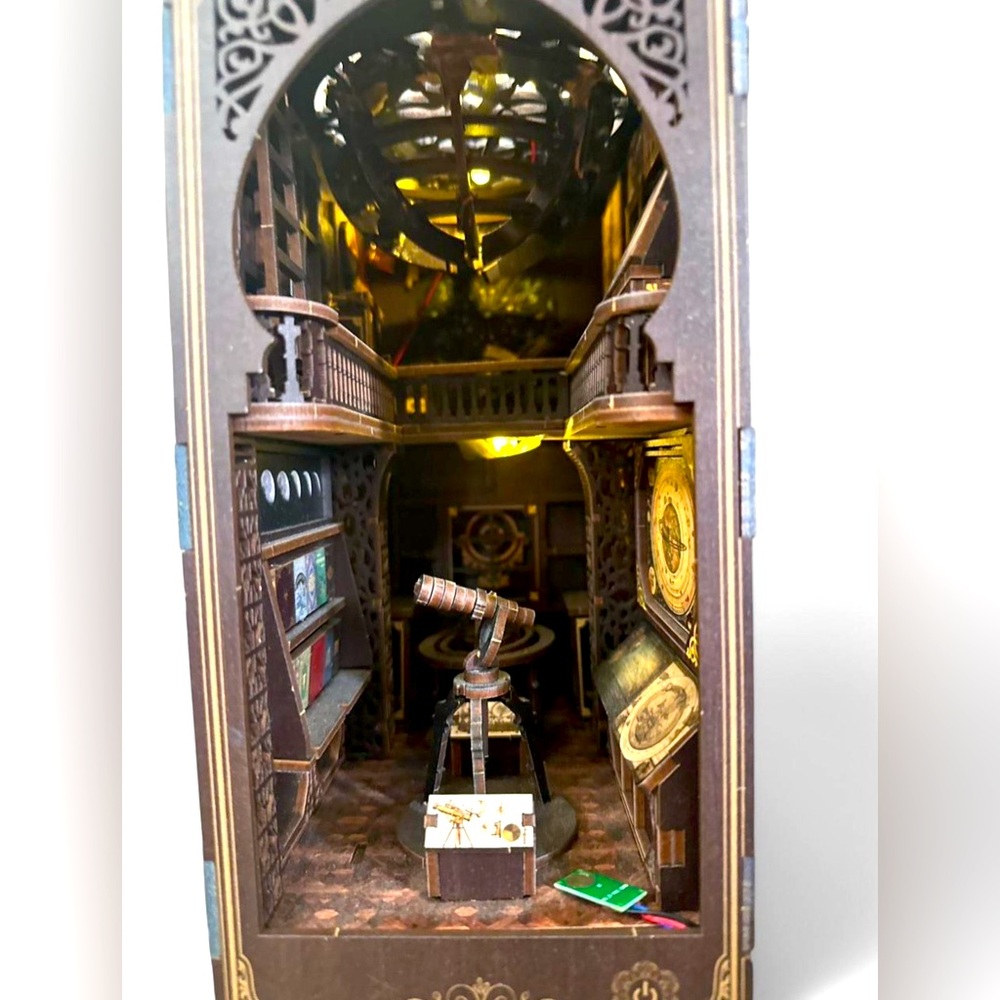 Book nook comes built already great from book shelf and book display, this book